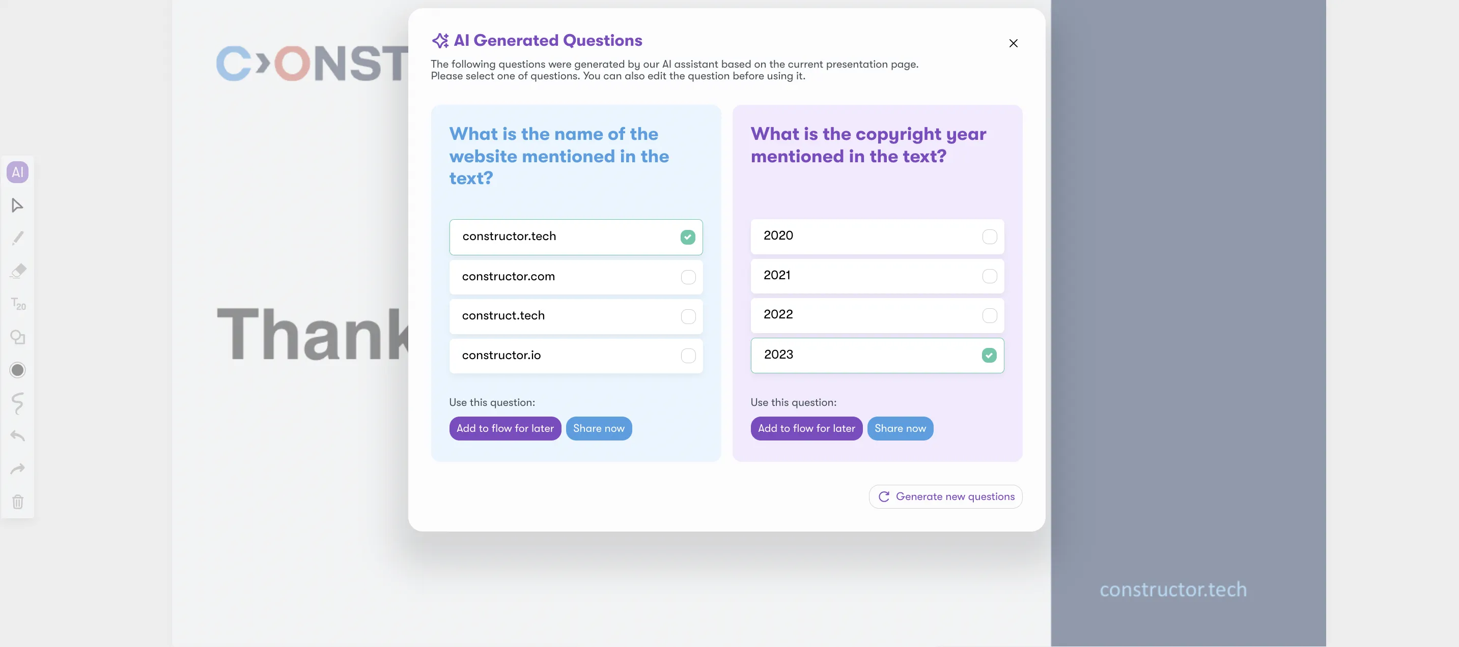 AI-Powered Question Generation